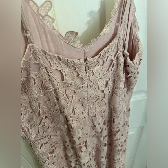 Express blush pink midi dress - Picture 5 of 7